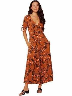 L Space Dolce Jumpsuit Size Large Love Song Floral